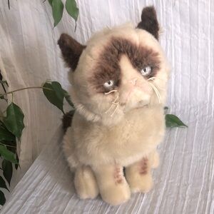 GUND GRUMPY CAT sitting 10" stuffed plush animal 2012